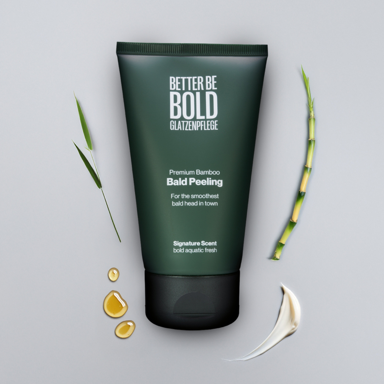 BETTER BE BOLD - Glatzen Peeling mit Bambusfasern