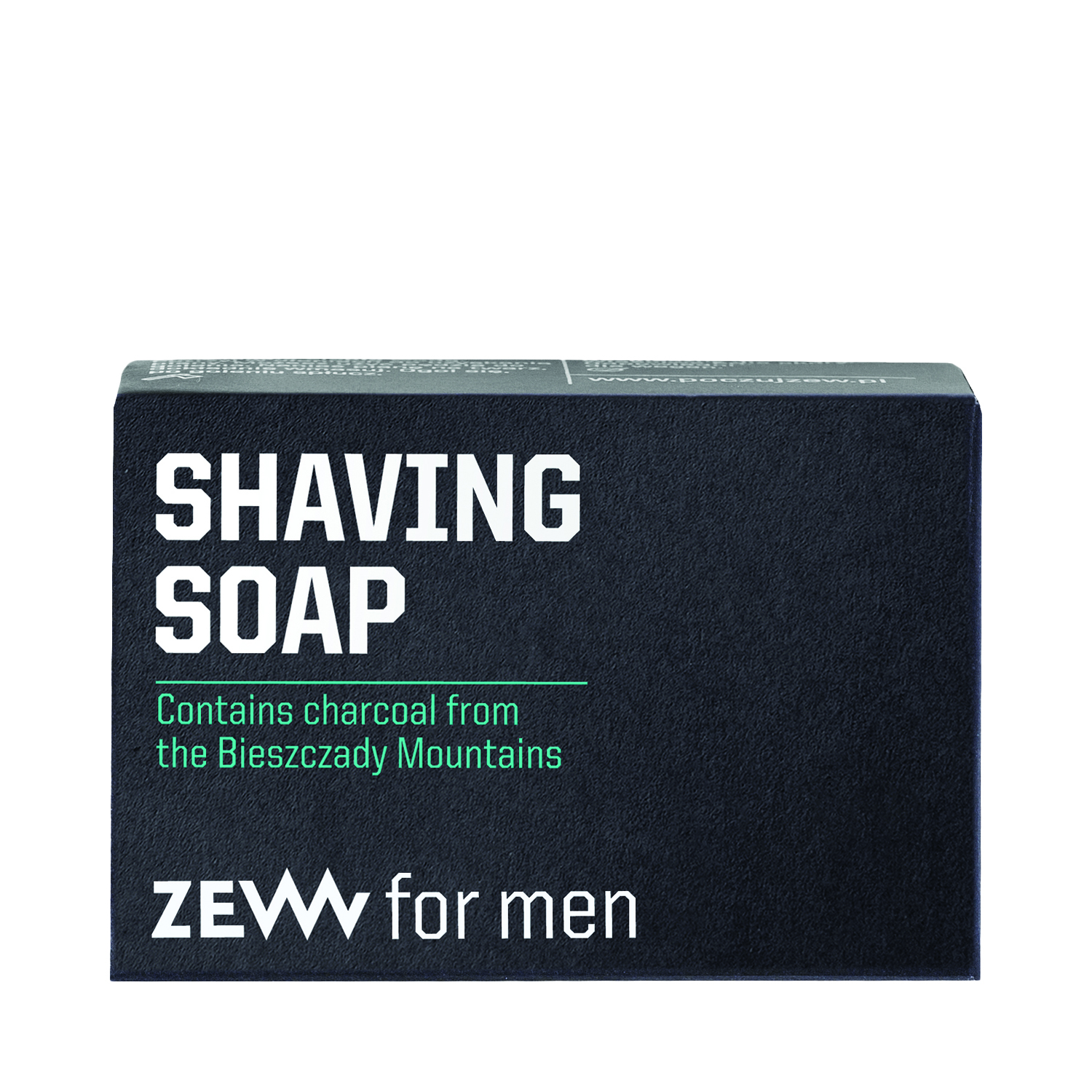 ZEW for men - Rasierseife mit Aktivkohle