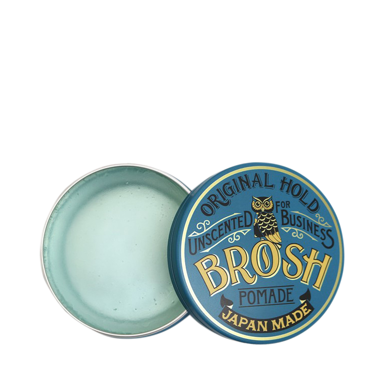 Brosh - Unscented Hair Pomade - starker Halt und mittlerer Glanz - parfümfrei