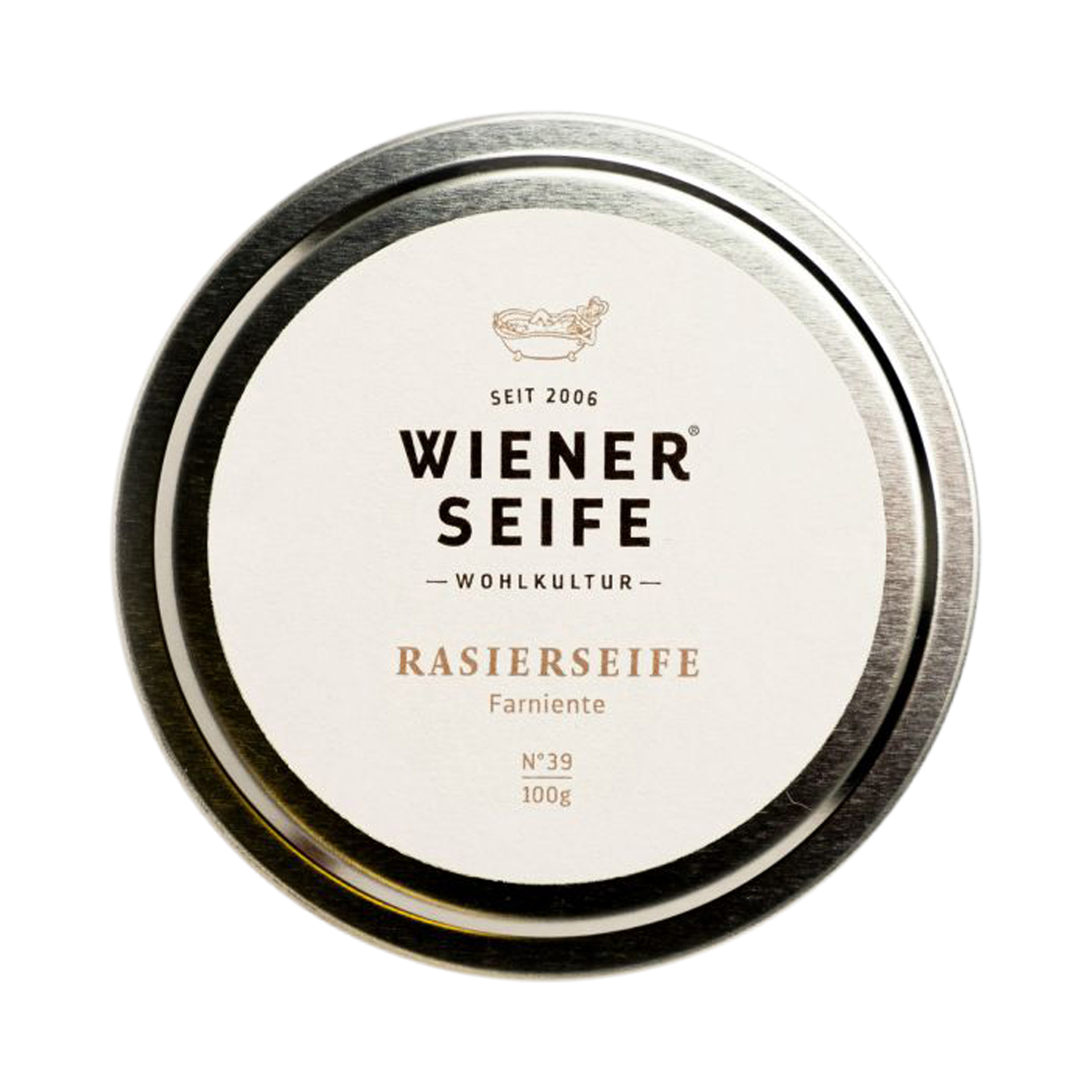 Wiener Seife - Rasierseife Farniente N°39 - Dose