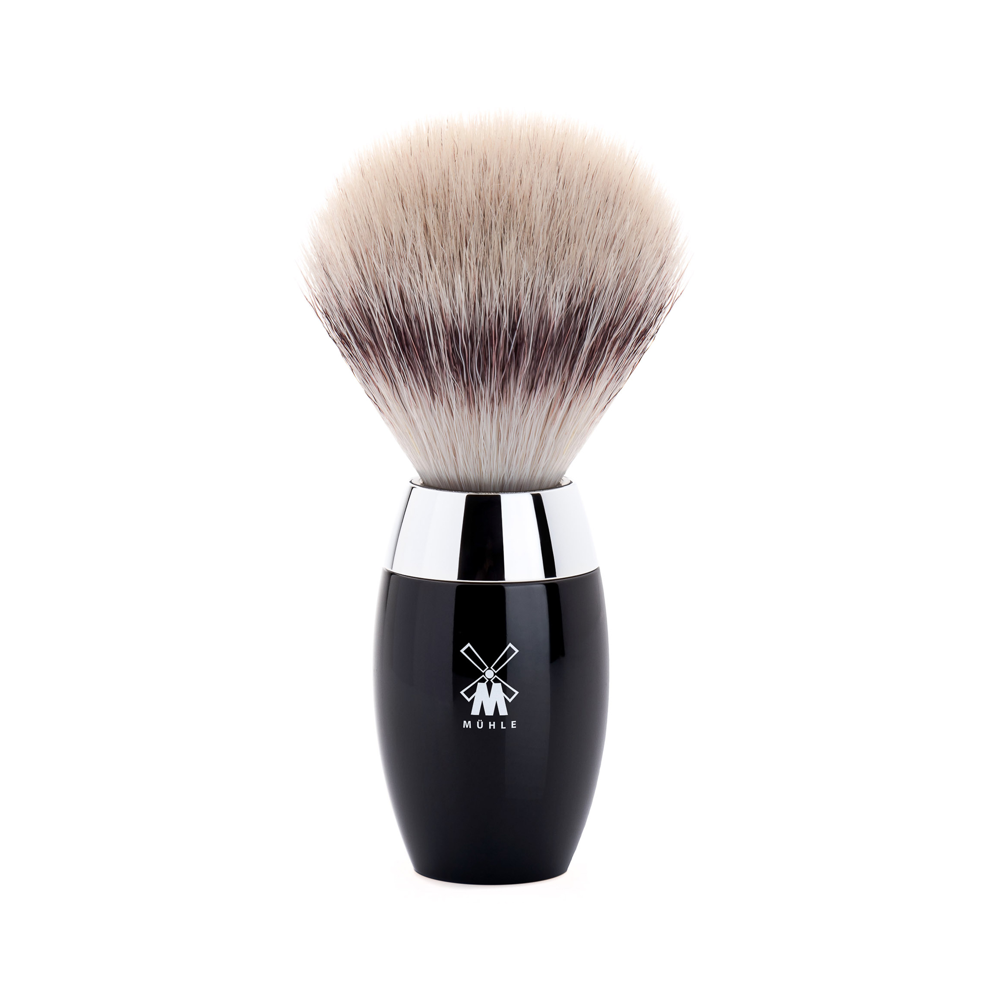 MÜHLE - Rasierpinsel - KOSMO - Silvertip Fibre® - Edelharz schwarz