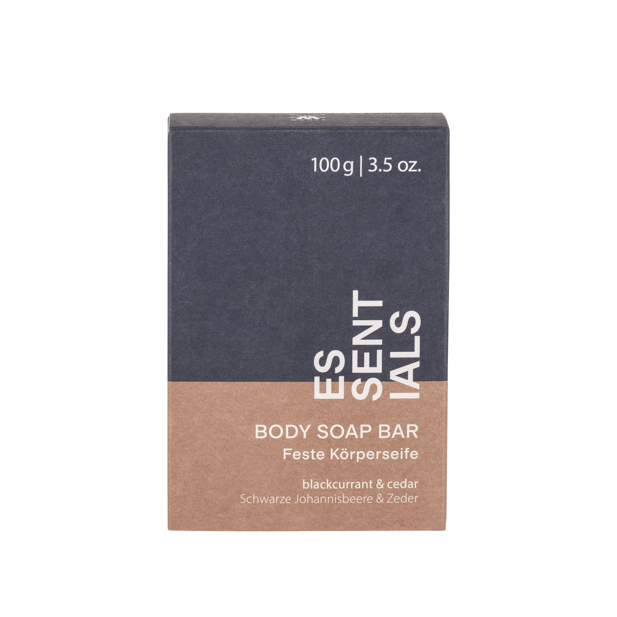 OFFLINE - Gratis - MÜHLE - Feste Körperseife - ESSENTIALS - Schwarze Johannisbeere & Zeder
