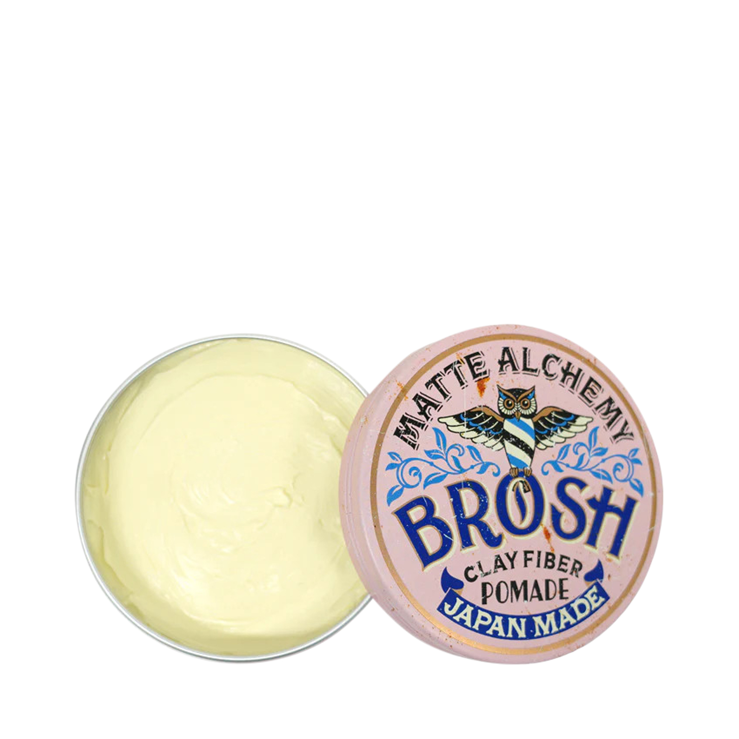 Brosh - Matte Alchemy Clay Fiber Pomade - mittlerer Halt und mattes Finish