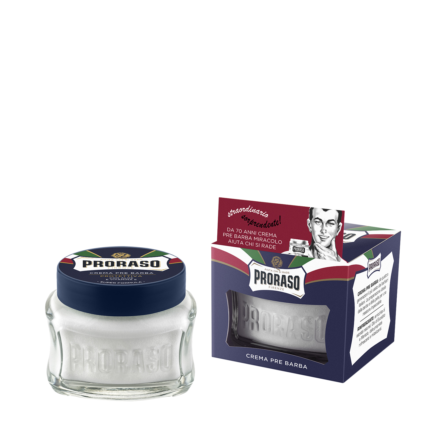 Proraso - Pre-Shave Cream - BLUE