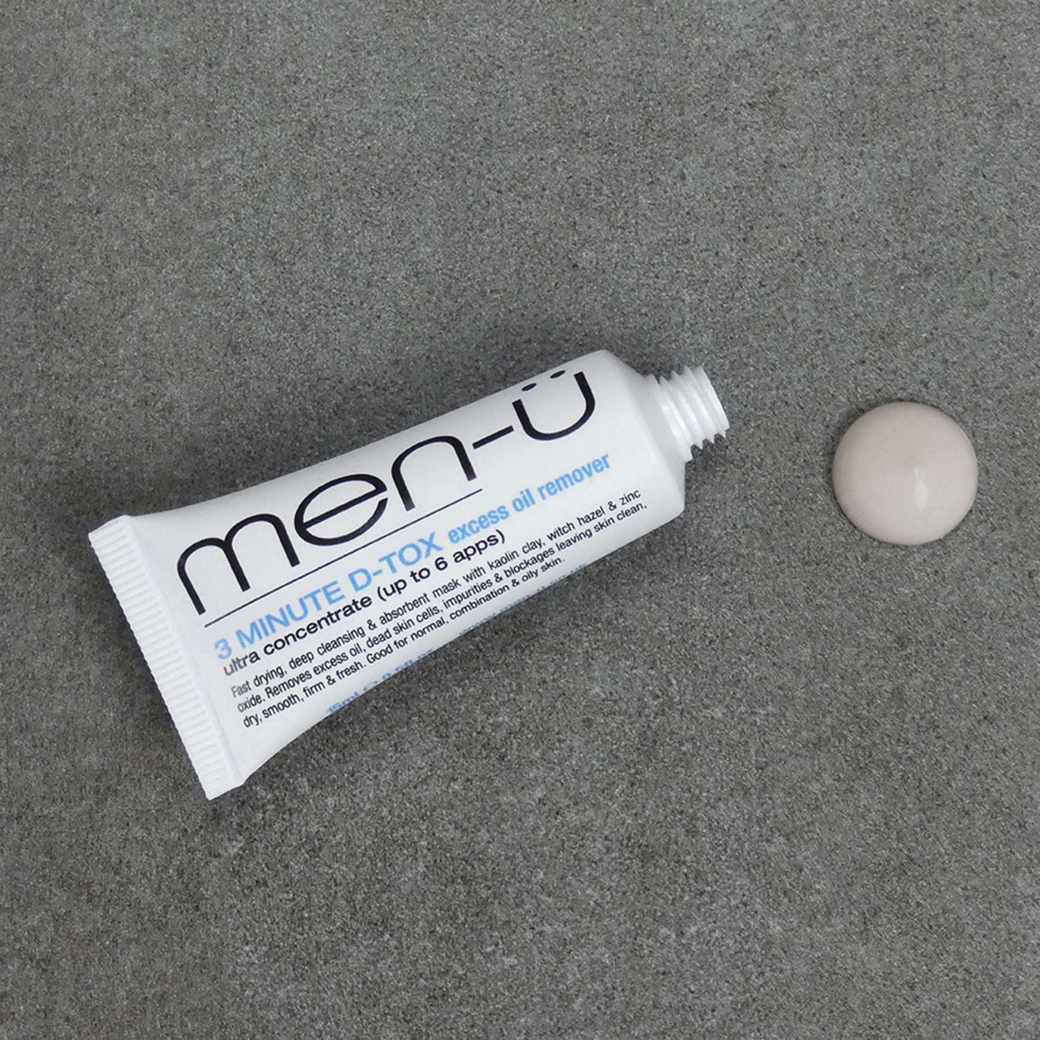 men-ü - 3 Minute Facial DETOX - Gesichtsmaske