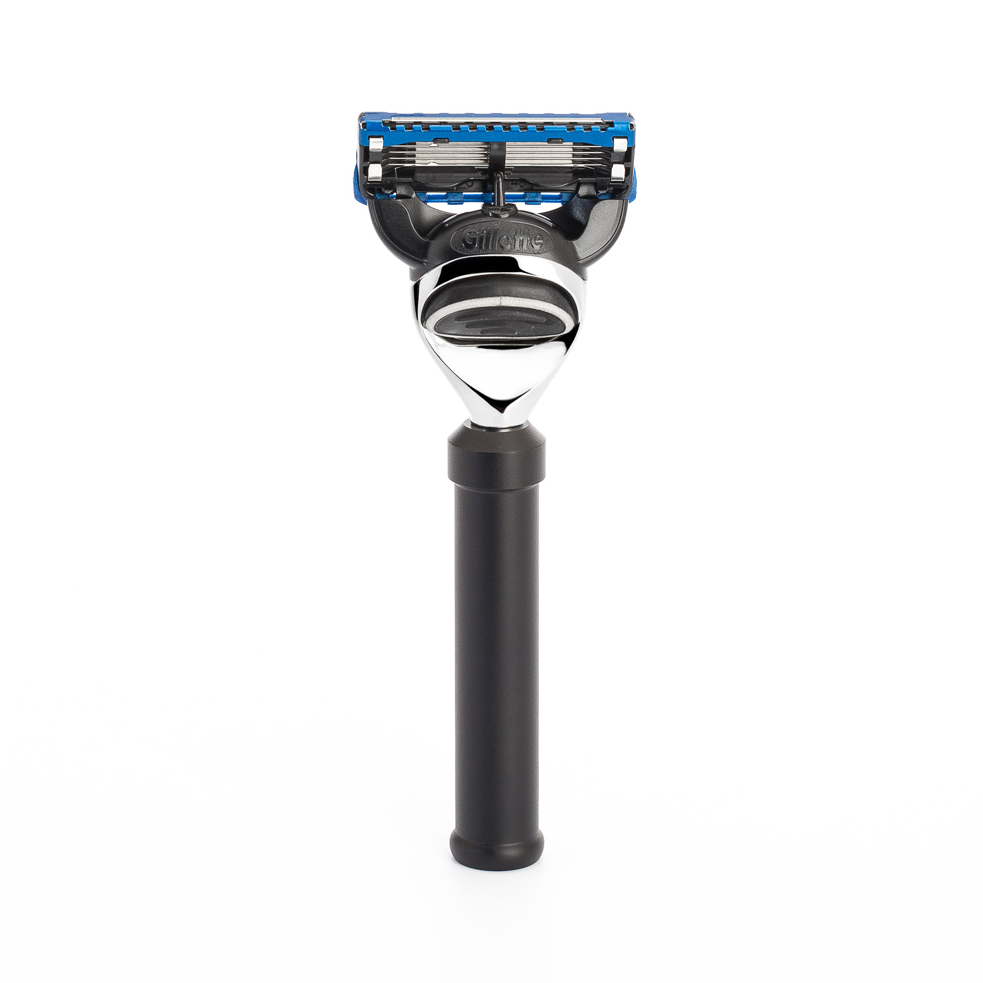 MÜHLE - Nassrasierer - TRAVEL - Gillette® Fusion™ - eloxiertes Aluminium - schwarz