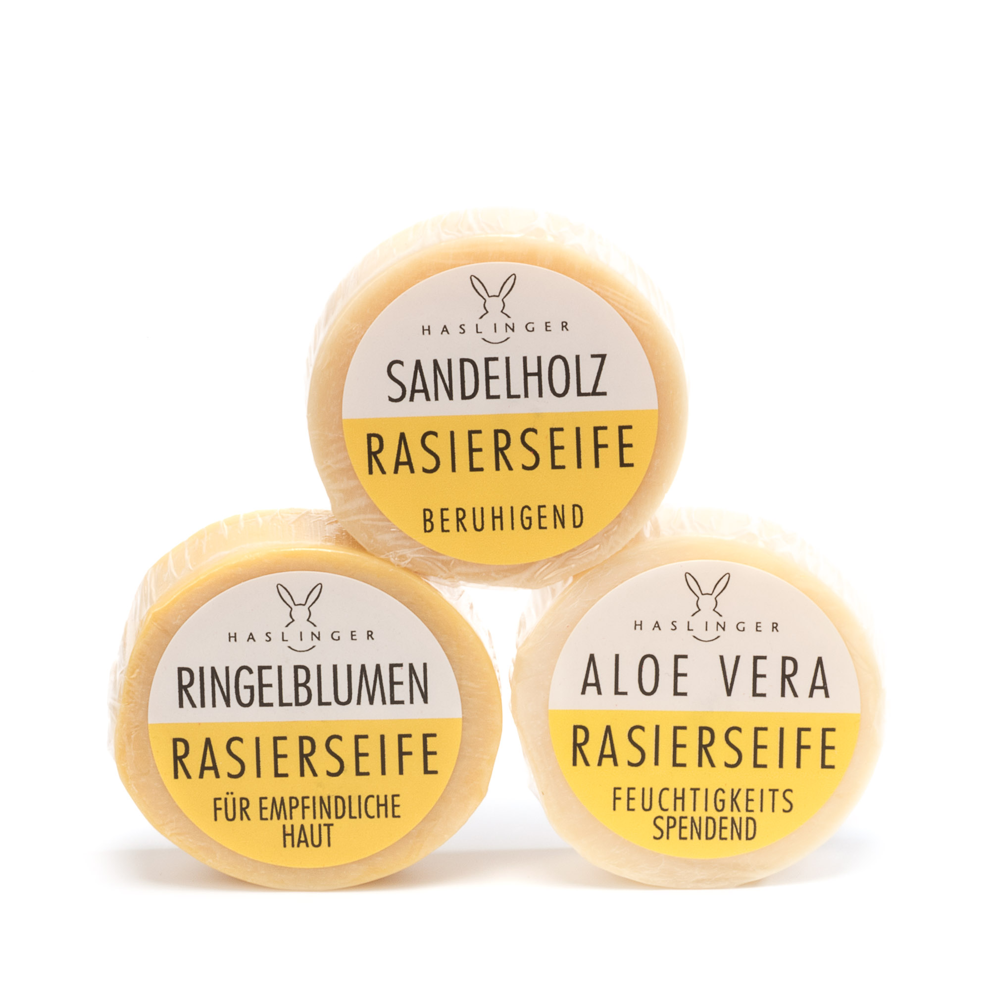 Haslinger - Bestseller Rasierseifen Trio