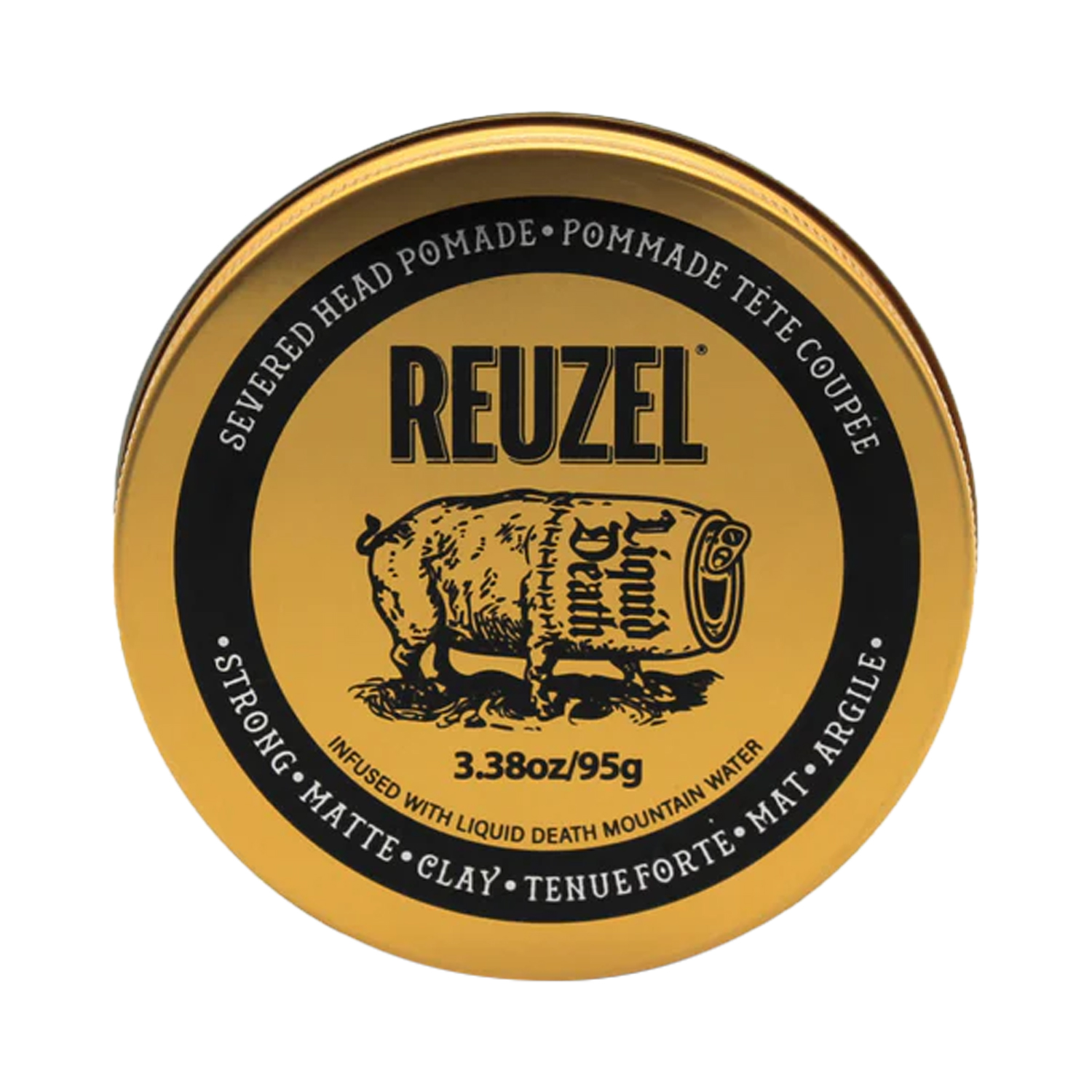 Reuzel - Liqid Death - Severed Head Pomade - starker Halt, mattes Finish