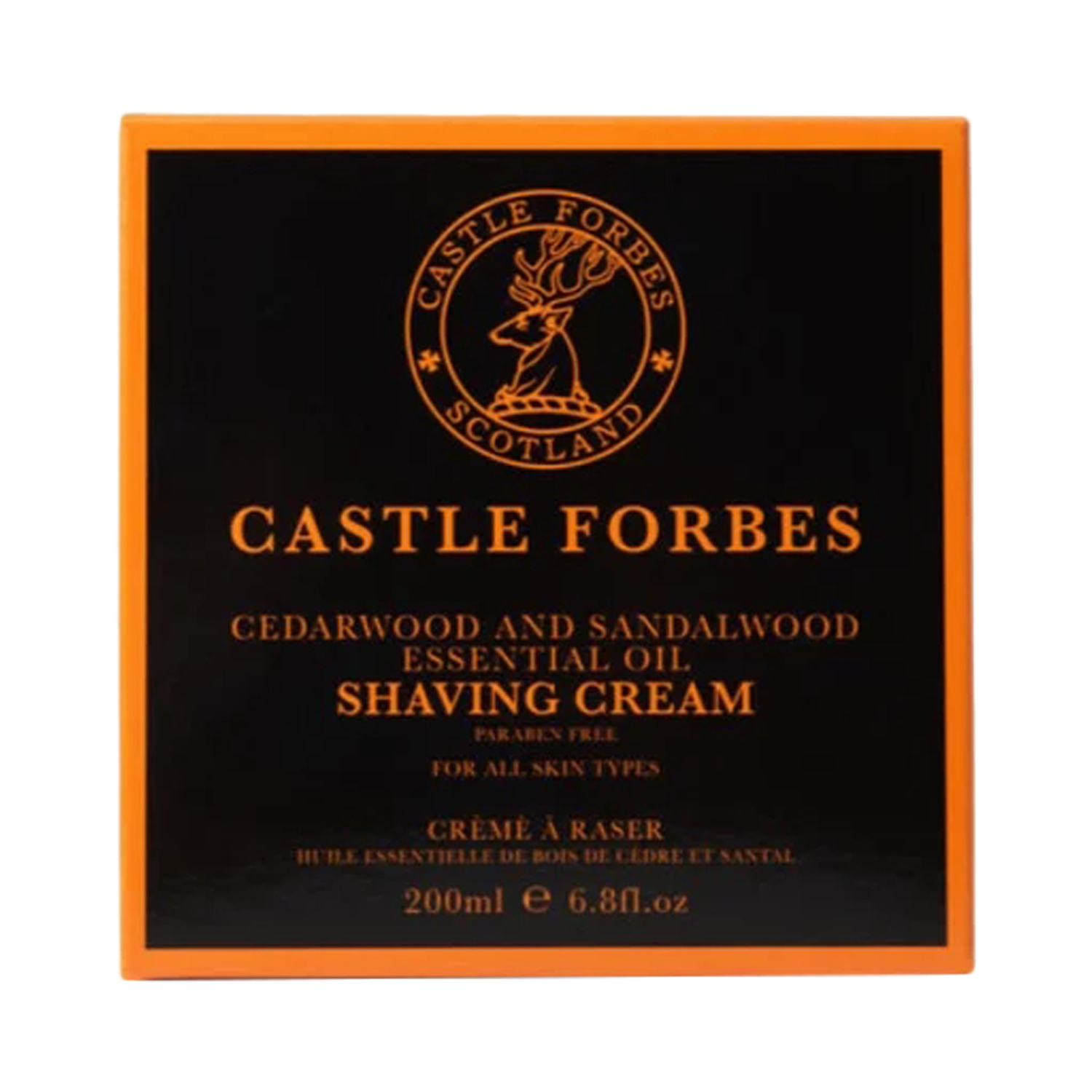 Castle Forbes - Rasiercreme - Cedarwood & Sandalwood